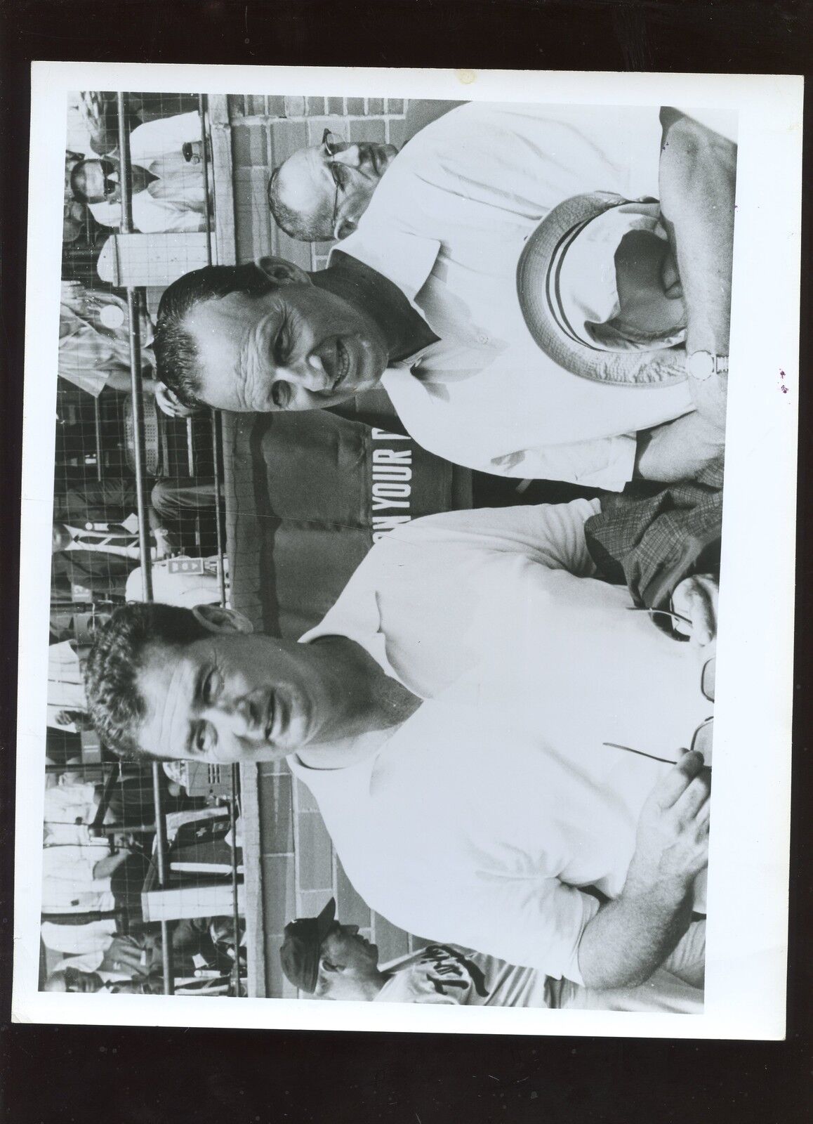 Ted Williams & Stan Musial Original Photo