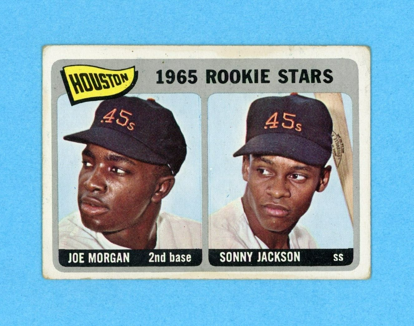 1965 Topps #16 Joe Morgan Houston Colt .45s Rookie Baseball Card VG