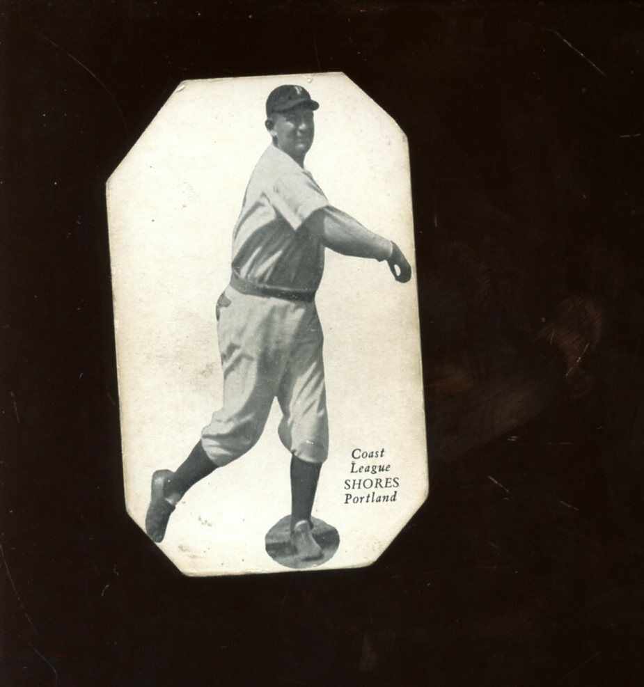 1932 Zeenut PCL Baseball Card Shores Portland