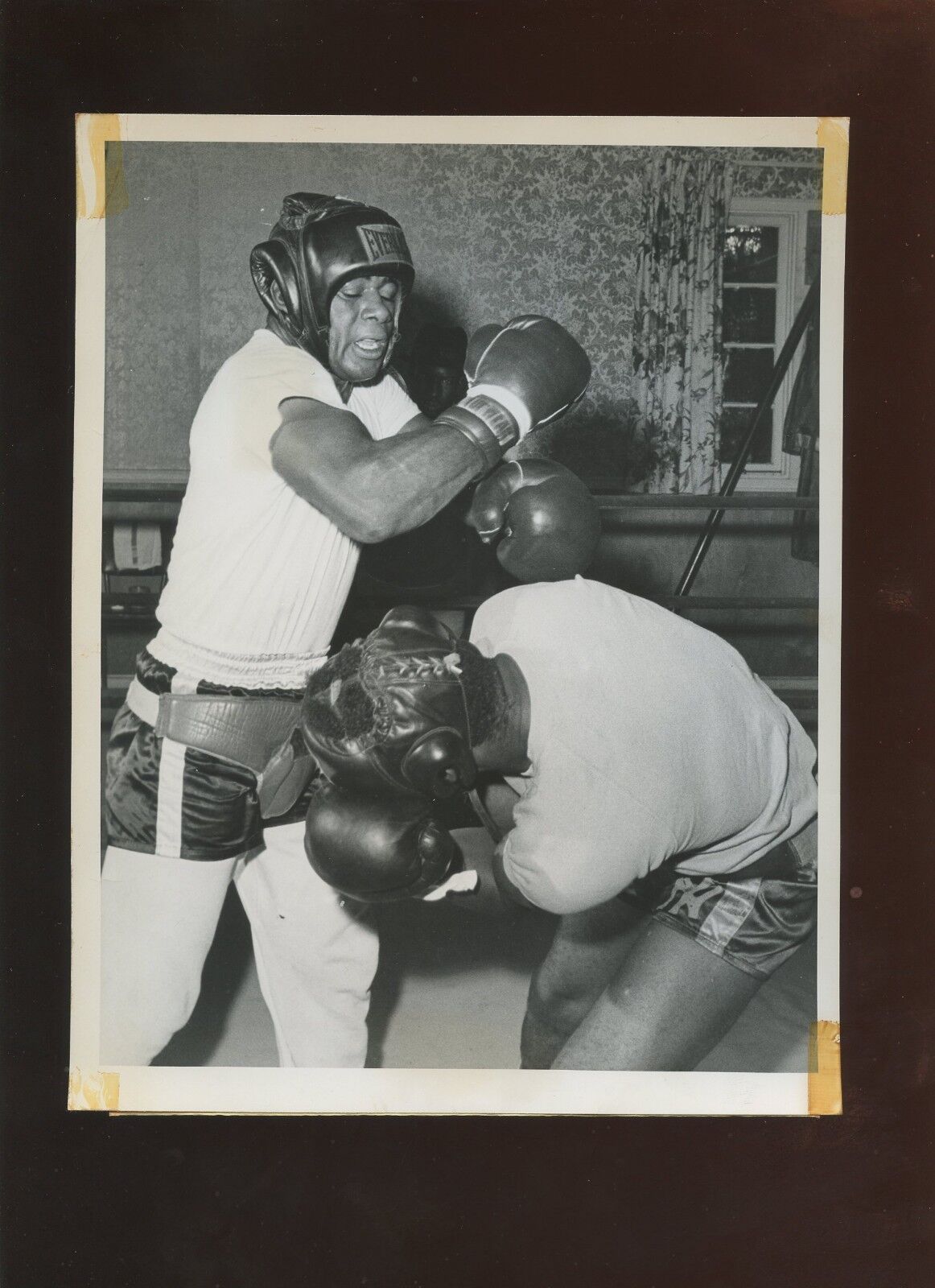 Original Jan 25 1963 Floyd Patterson Trains For Comeback 7 X 9 Wire Photo