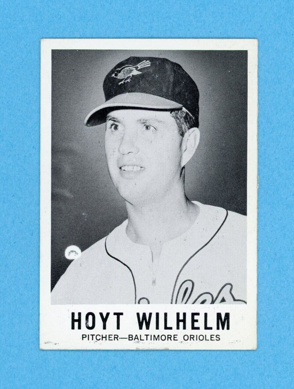 1960 Leaf #69 Hoyt Wilhelm Baltimore Orioles Baseball Card EX prt mk ls