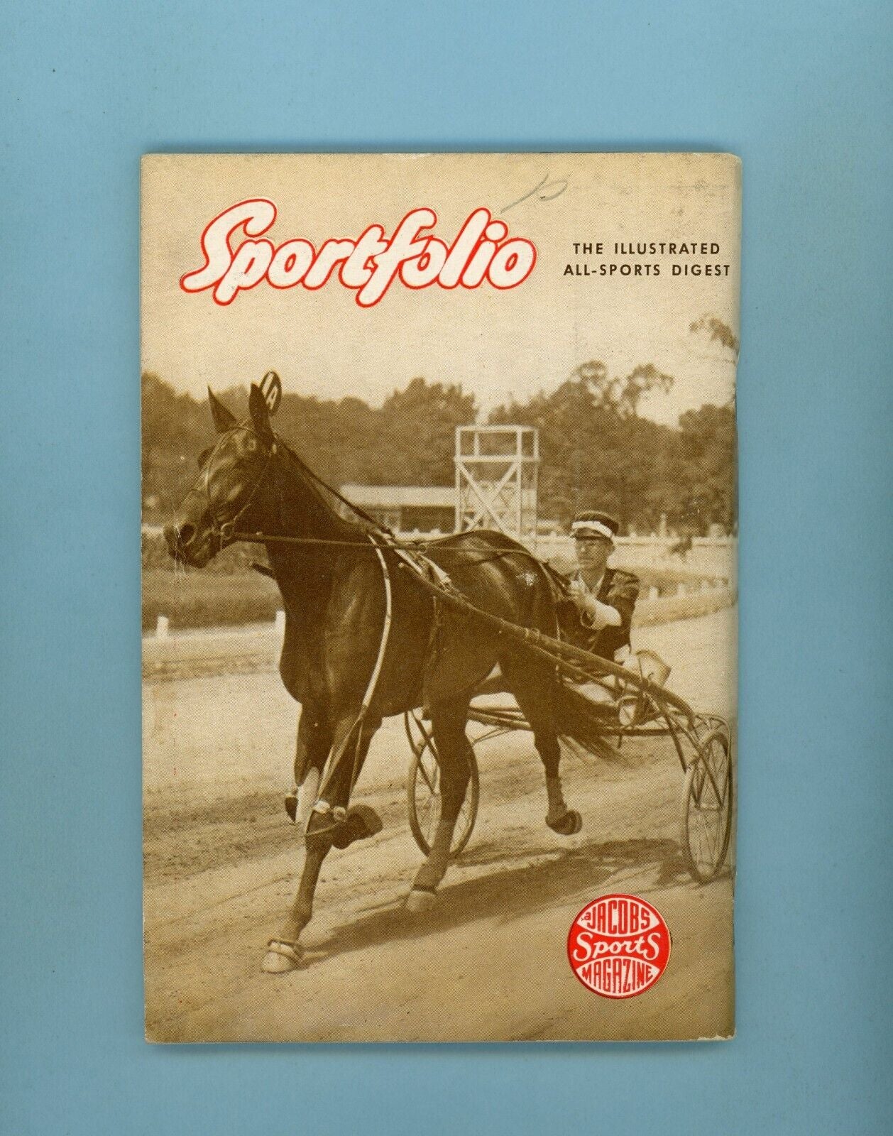 August 1946 Sportfolio The Illustrated All-Sports Digest Bob Feller on cover