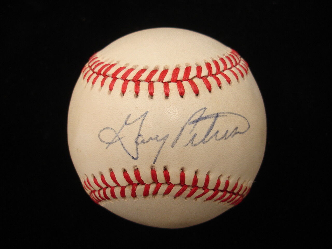 Gary Peters Autographed AL Baseball