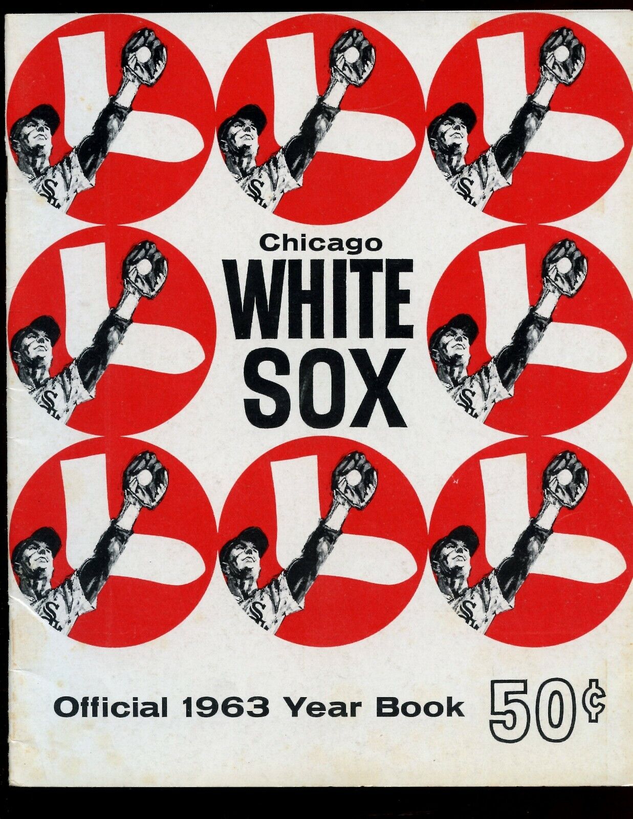 1963 MLB Baseball Chicago White Sox Yearbook EXMT