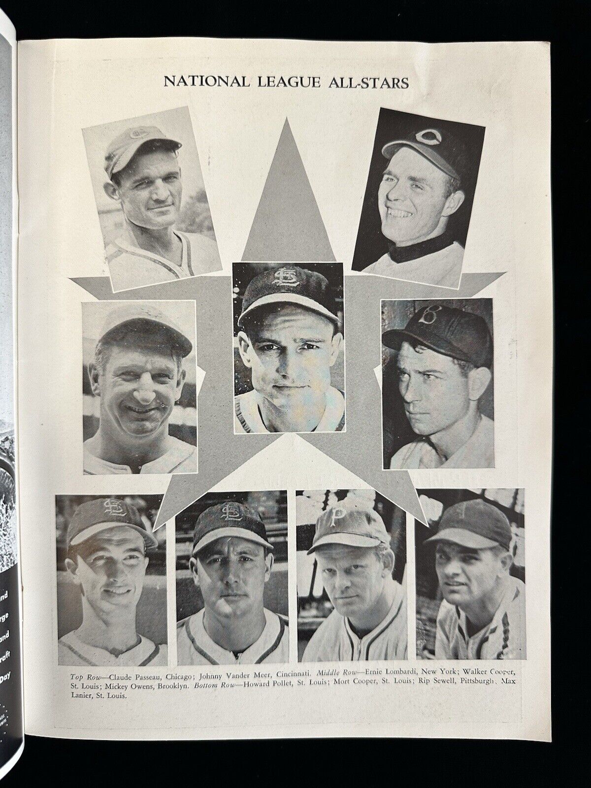 1943 MLB Baseball All-Star Game Program @ Shibe Park Philadelphia - EX Unscored