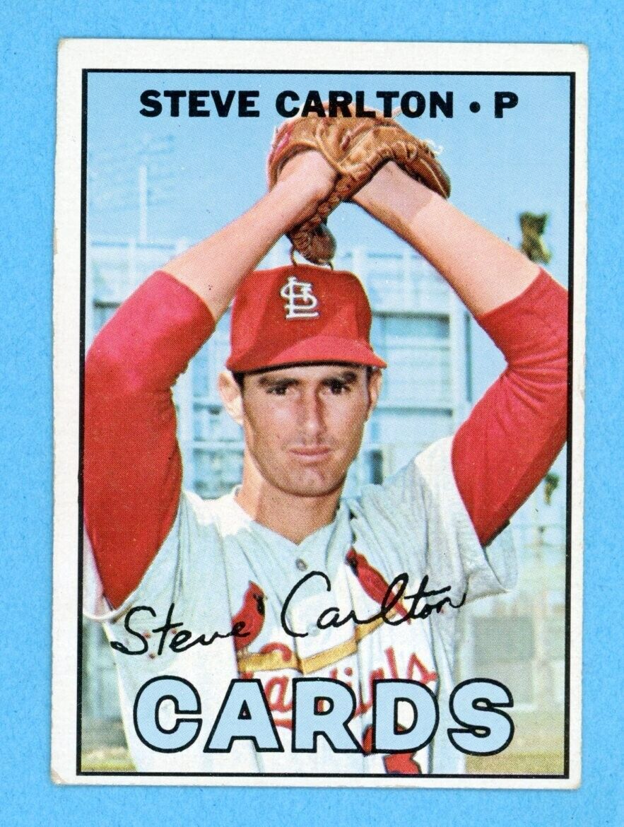 1967 Topps #146 Steve Carlton St. Louis Cardinals Baseball Card Vg/Ex