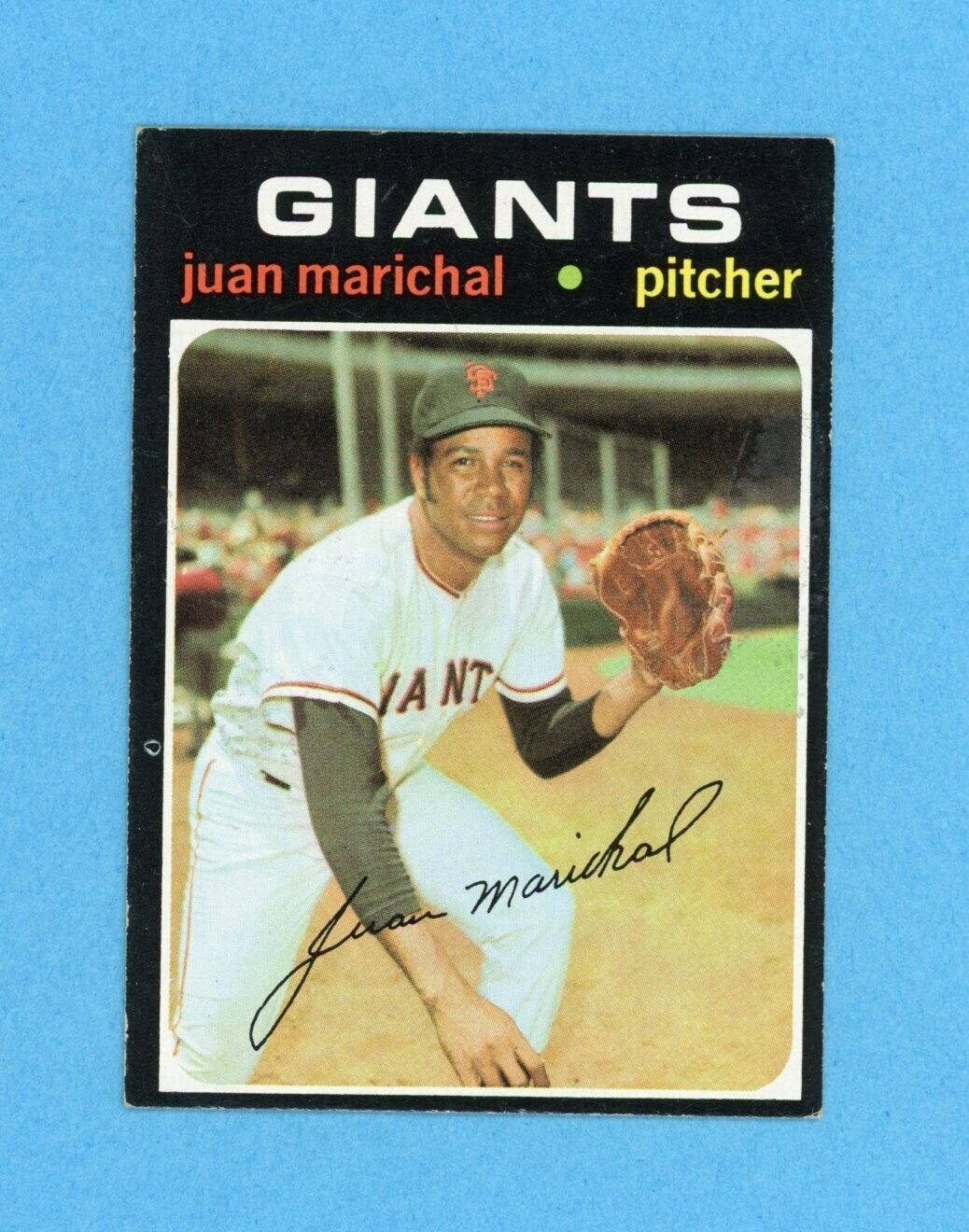 1971 Topps #325 Juan Marichal San Francisco Giants Baseball Card EX+