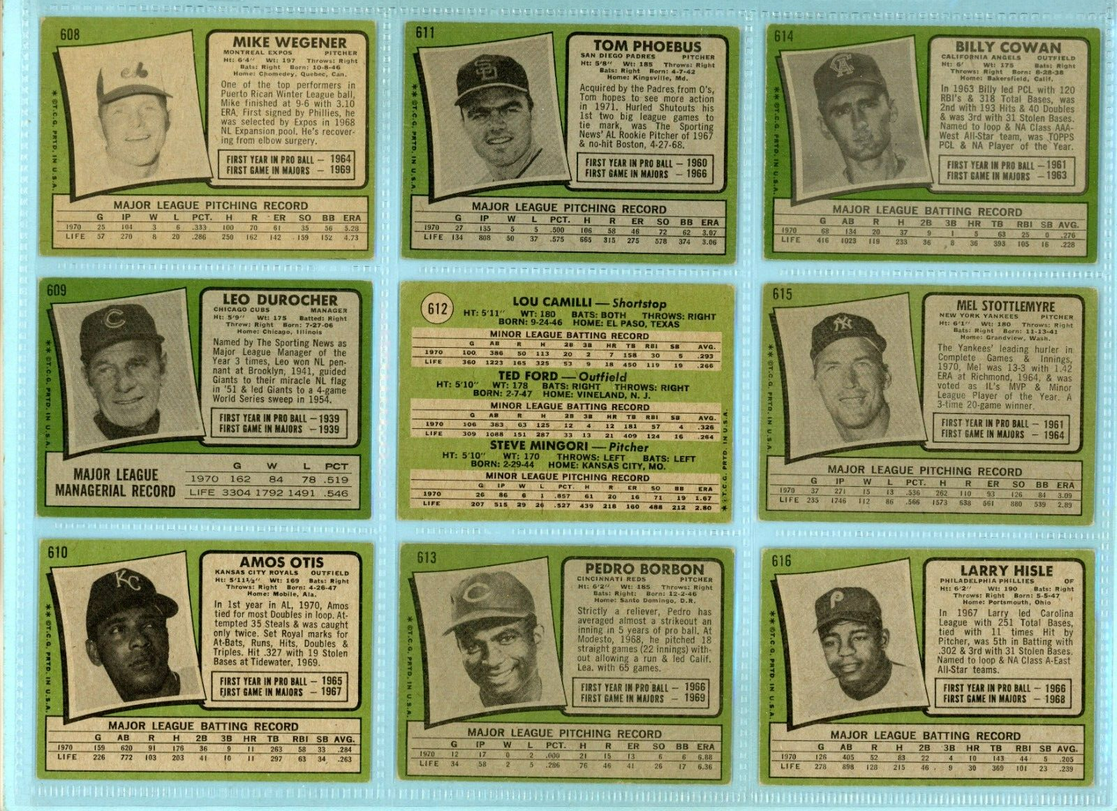 1971 Topps Starter Set Lot of 116 Diff Semi-High Number Baseball Cards VG - VG+