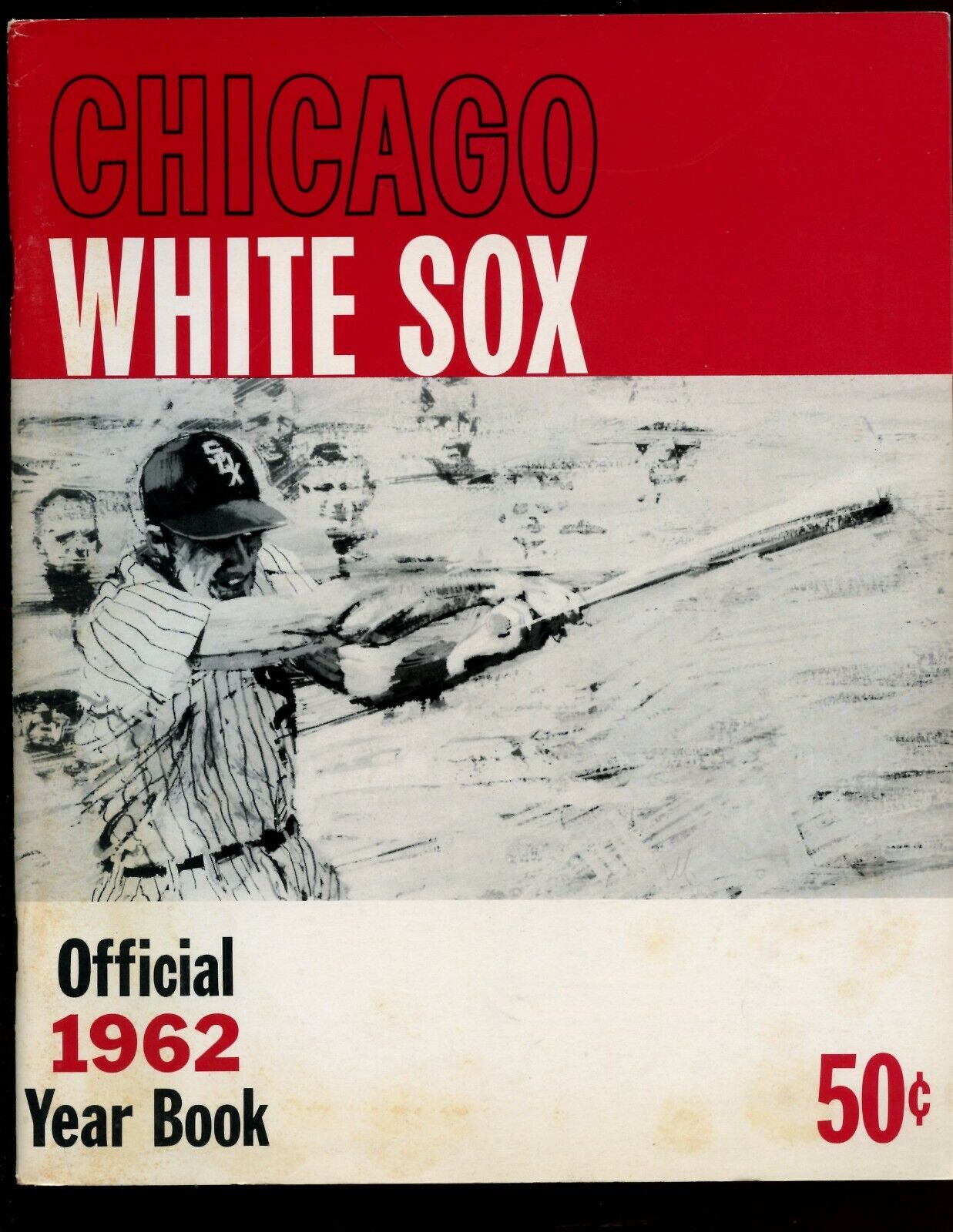 1962 MLB Baseball Chicago White Sox Yearbook NRMT