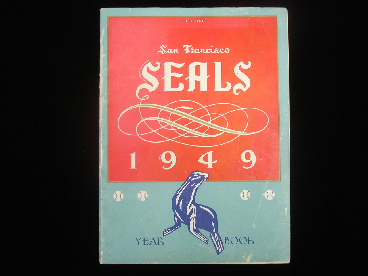 1949 San Francisco Seals PCL Baseball Yearbook