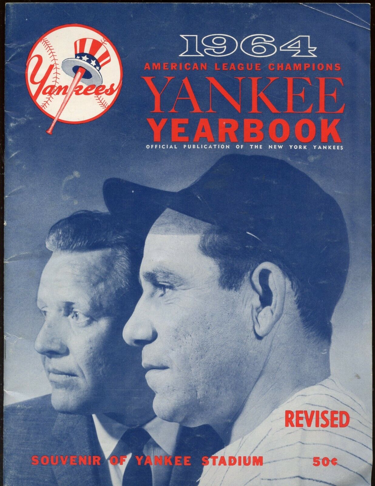 1964 New York Yankees Yearbook VGEX/EX