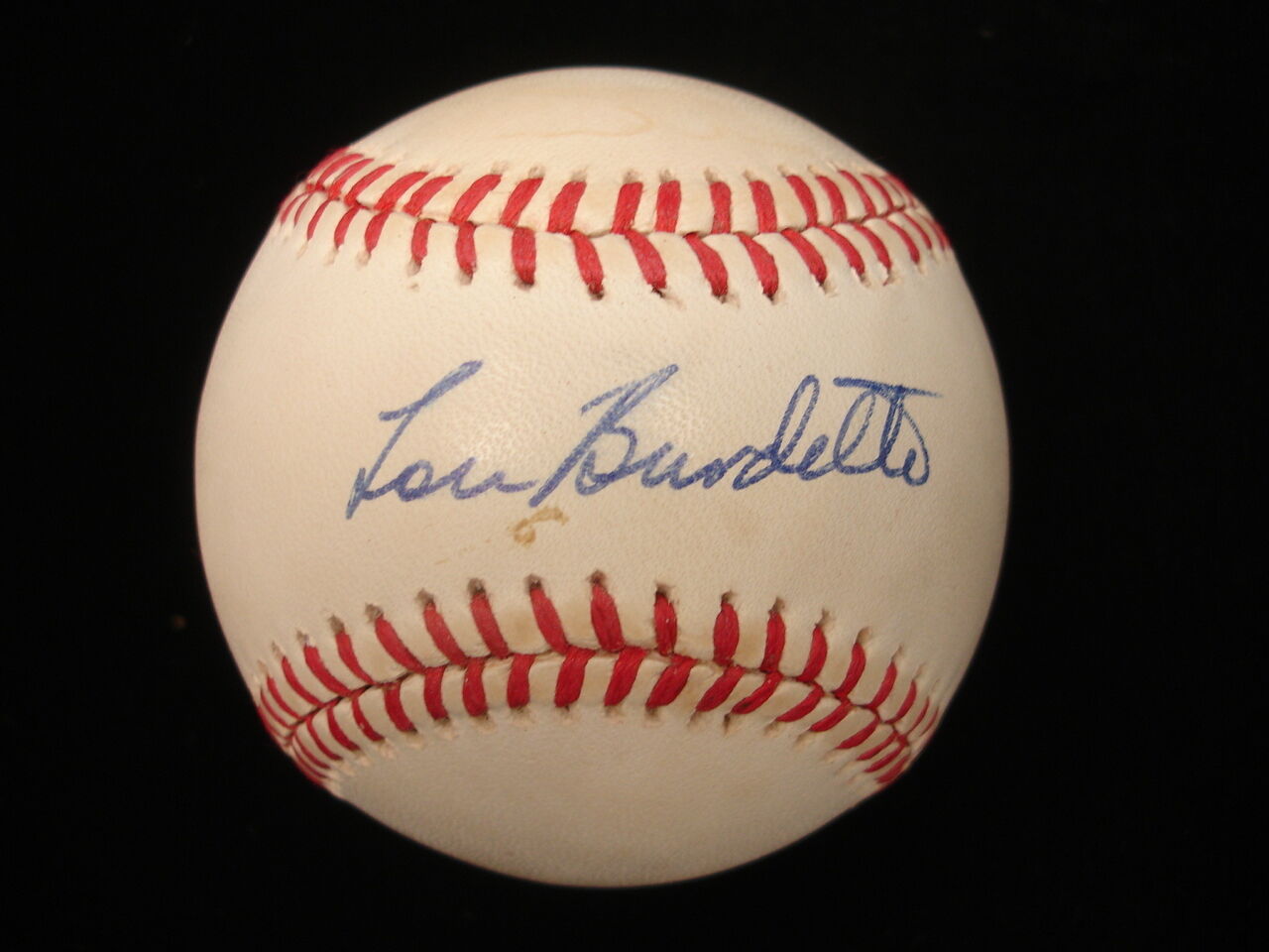 Lou Burdette Autographed American League Baseball - JSA 