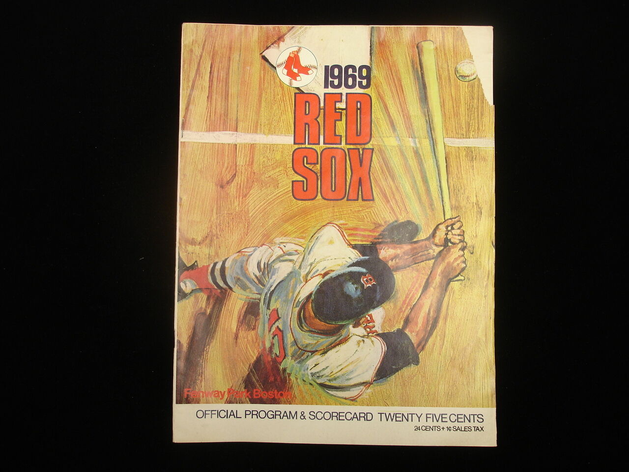 August 1969 Kansas City @ Boston Red Sox Program