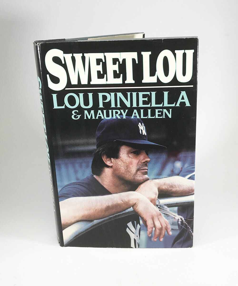 Lou Piniella Signed Book “Sweet Lou” Auto with B&E Hologram