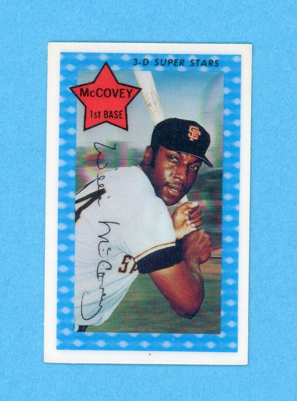 1971 Kellogg's #33 Willie McCovey San Francisco Giants Baseball Card