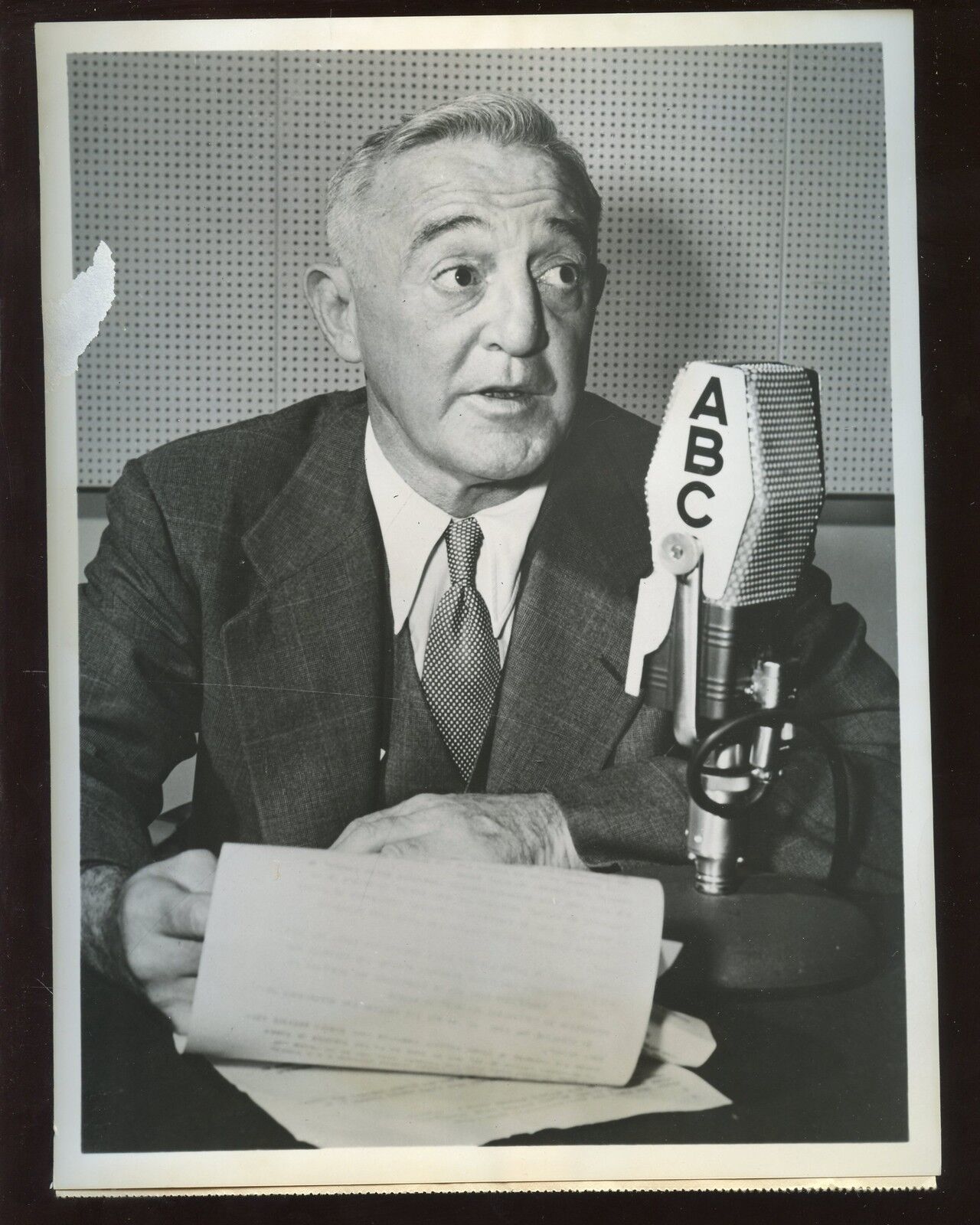 Original May 29th 1952 Frankie Frisch ABC-AM Wire Photo