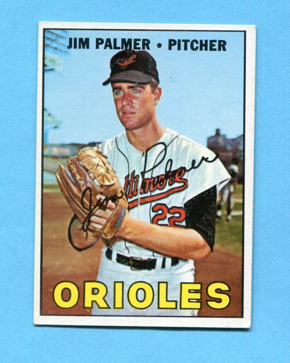 1967 Topps #475 Jim Palmer Baltimore Orioles Baseball Card Ex/Mt    