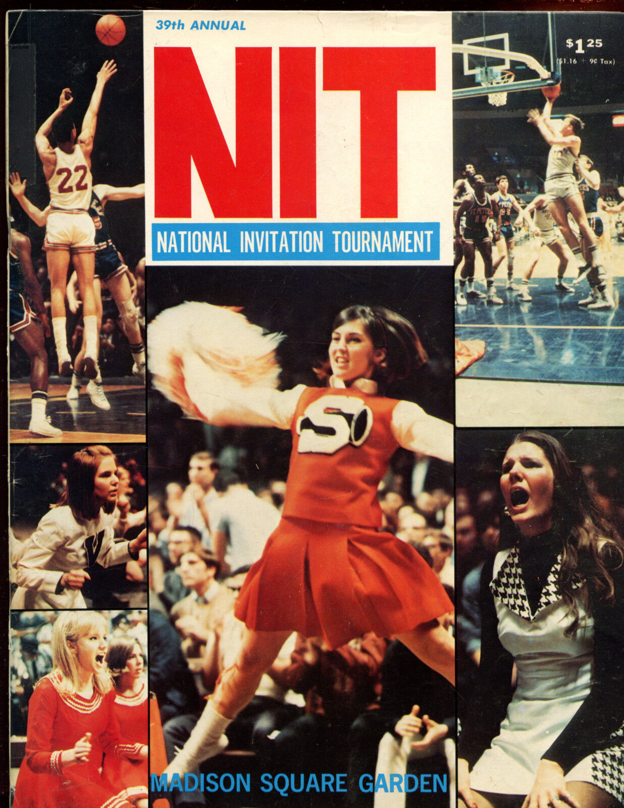 1976 NCAA NIT Program Kent vs Niagara & Providence vs North Carolina AT & T