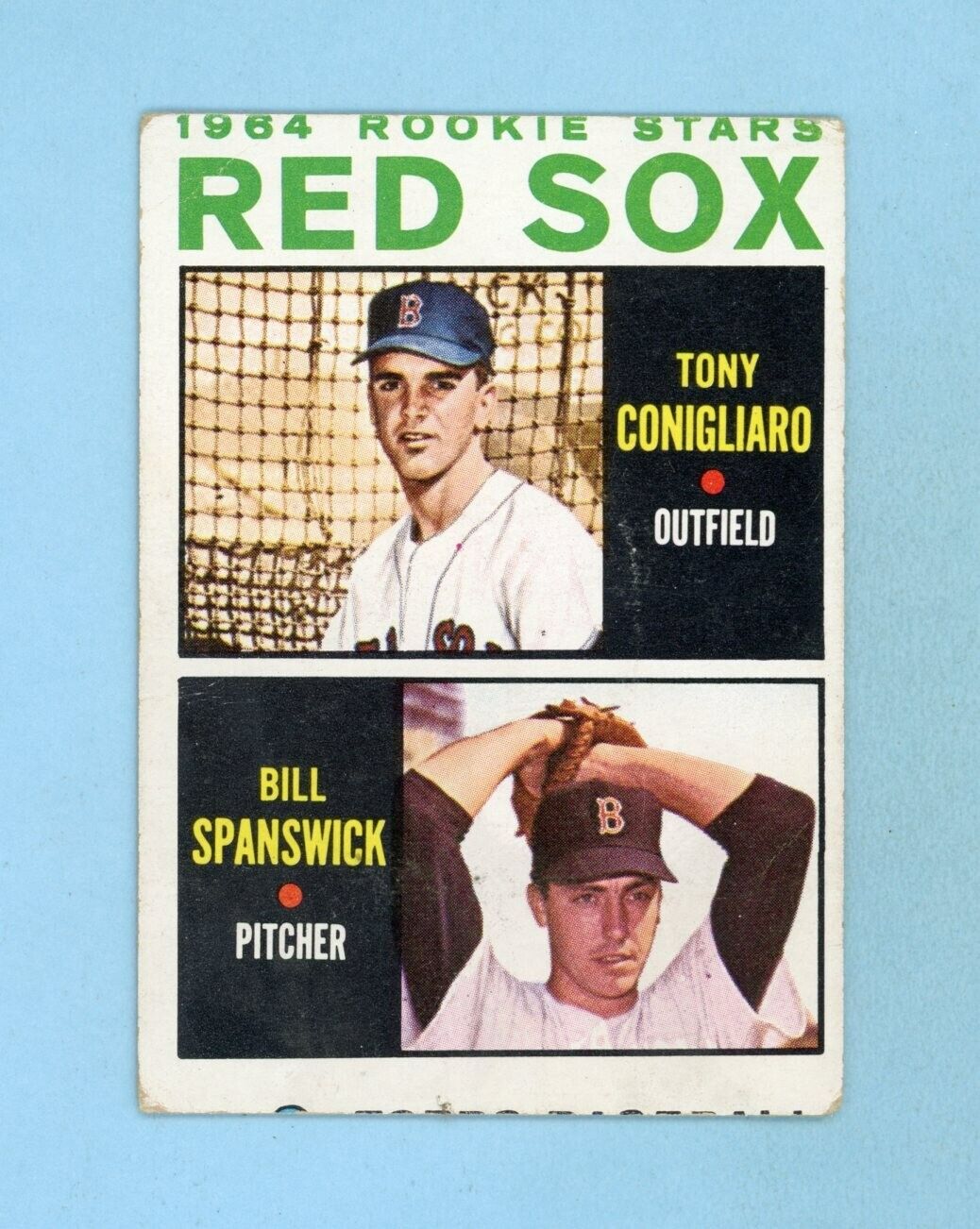 1964 Topps #287 Tony Conigliaro Boston Red Sox Rookie Baseball Card Low Grade