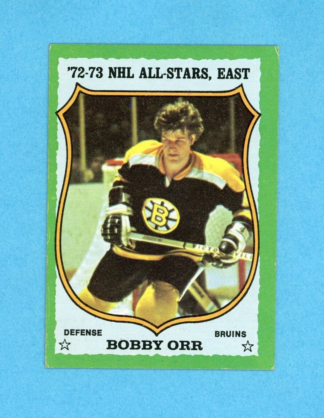 1973-74 Topps #150 Bobby Orr Boston Bruins Hockey Card EX