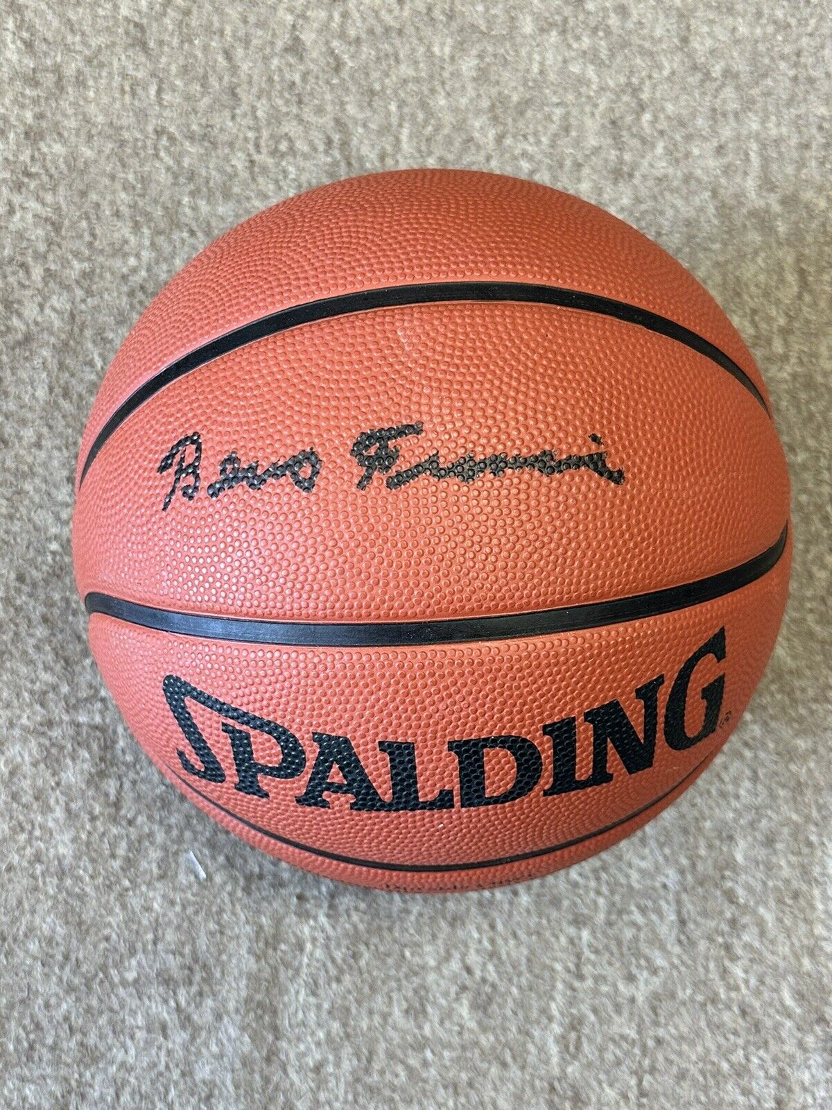 Bevo Francis (scored 116 pts in a game) SIGNED Full Size Basketball w/hologram