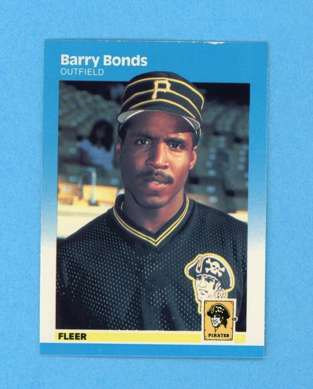 1987 Fleer Glossy #604 Barry Bonds Pitt Pirates Rookie Baseball Card EM ap wkch