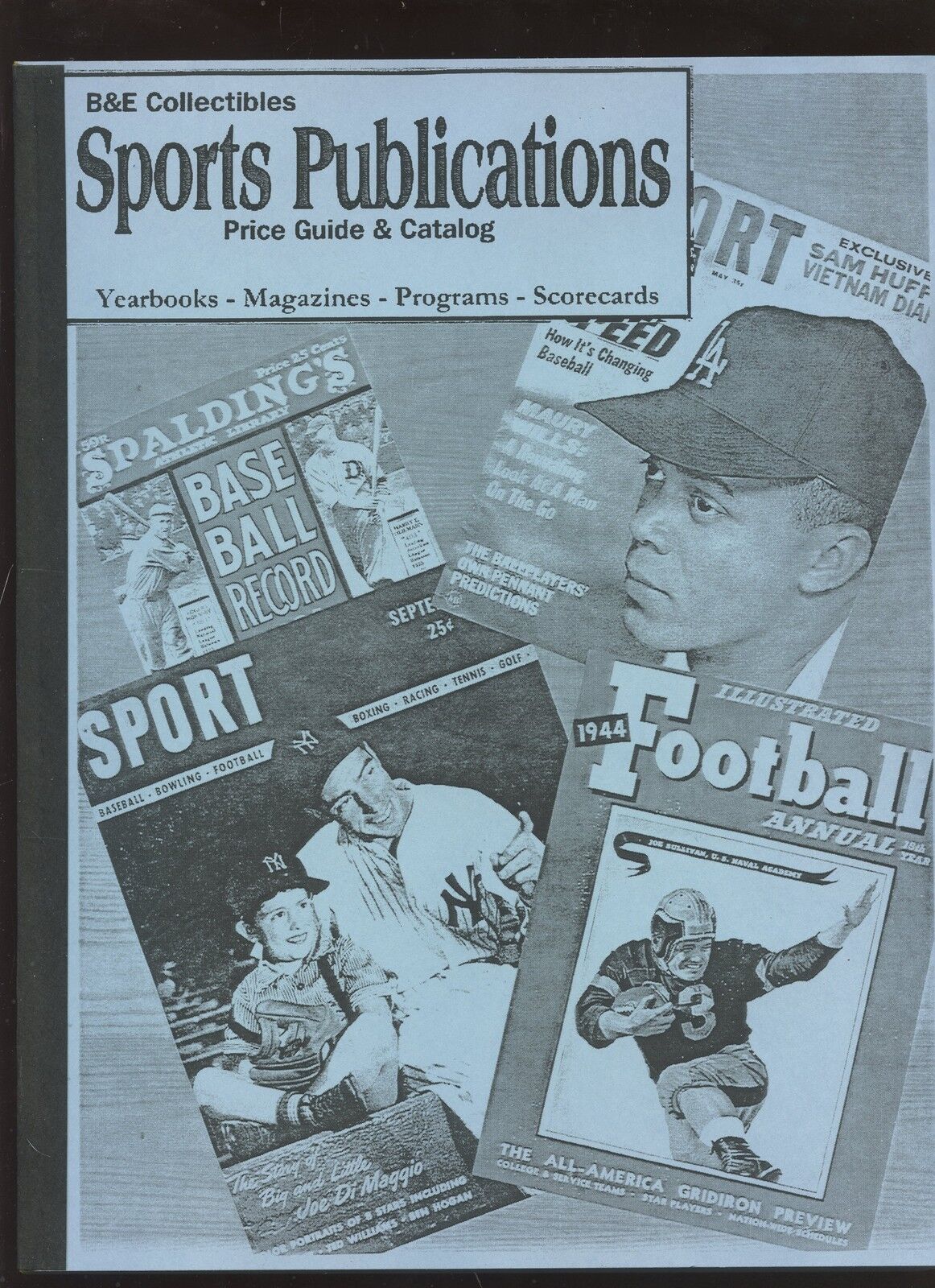 B & E Collectibles Sports Publications Price Guide & Catalog NRMT