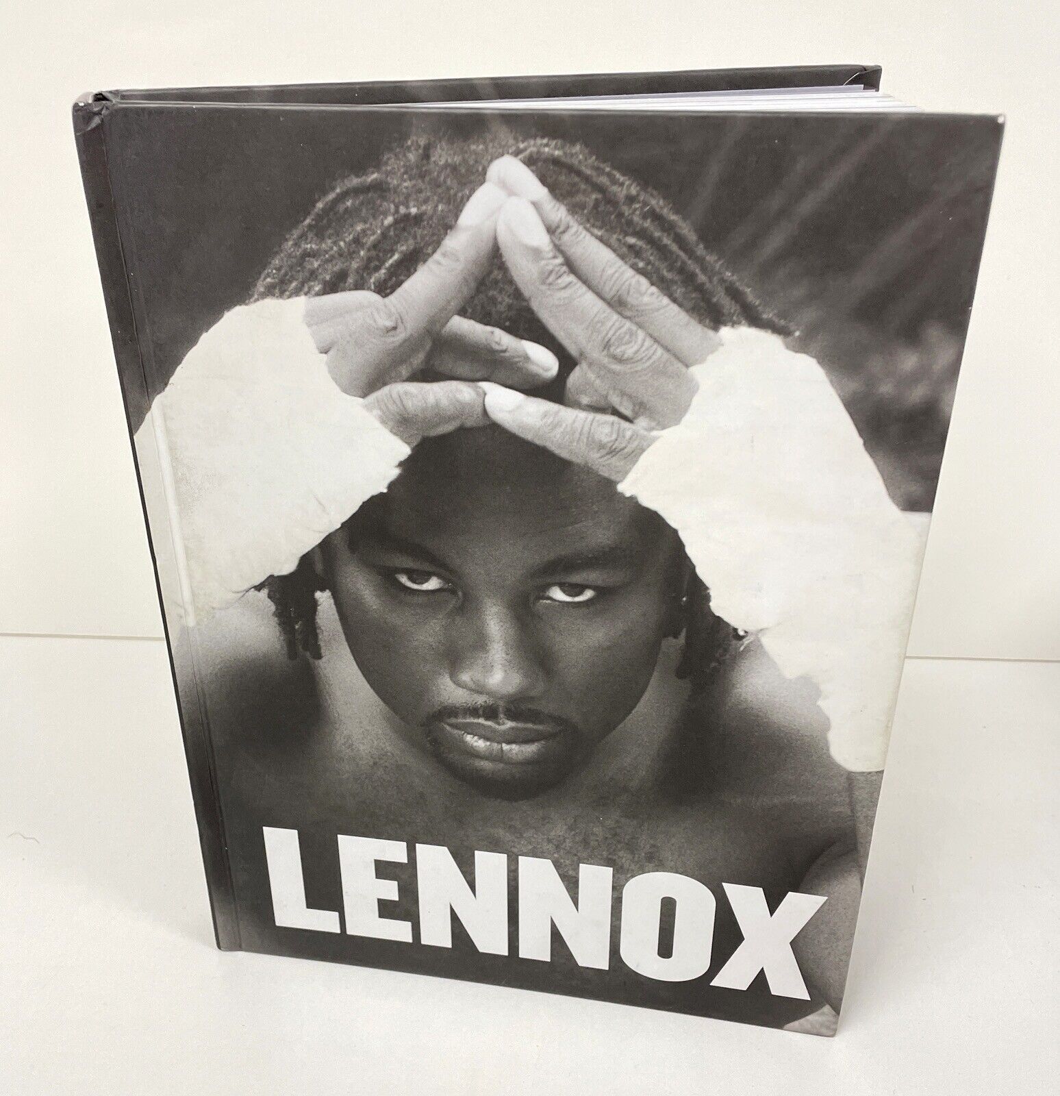 Lennox Lewis Signed Book “Lennox” Auto with B&E Hologram