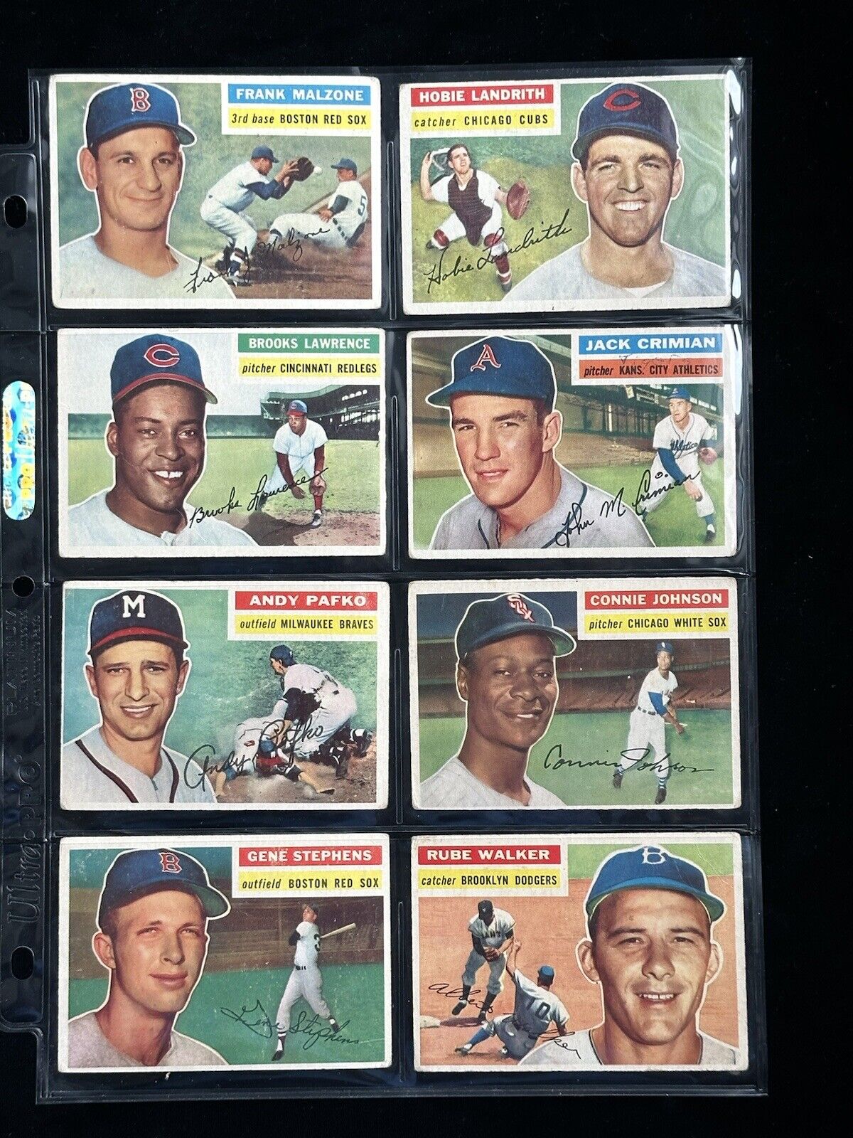 1956 Topps Baseball Starter Set Lot of 48 Different Gray Backs Overall VG/VG-EX