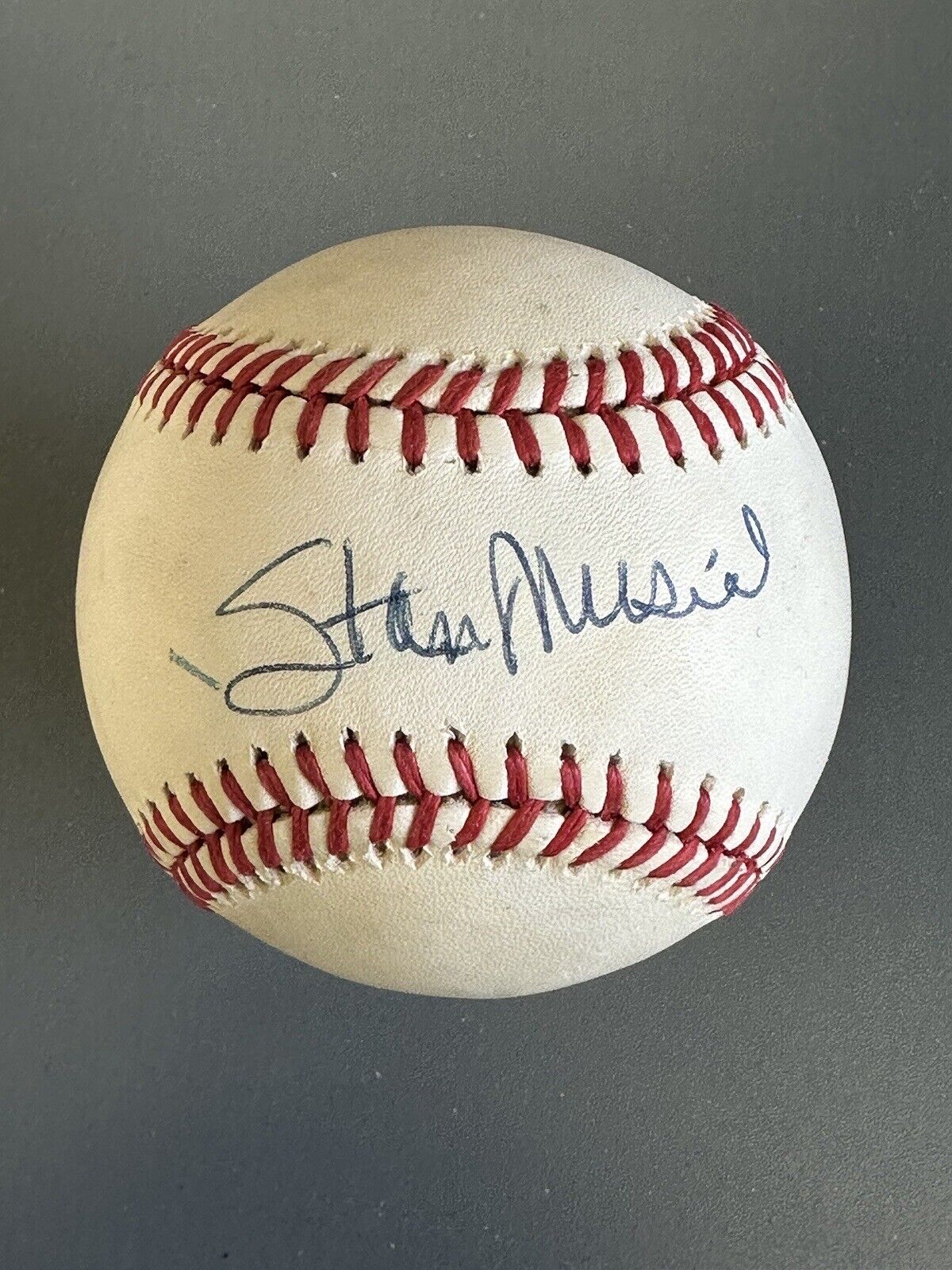 Stan Musial SL Cardinals HOFer SIGNED Official NL Giamatti Baseball w/ hologram