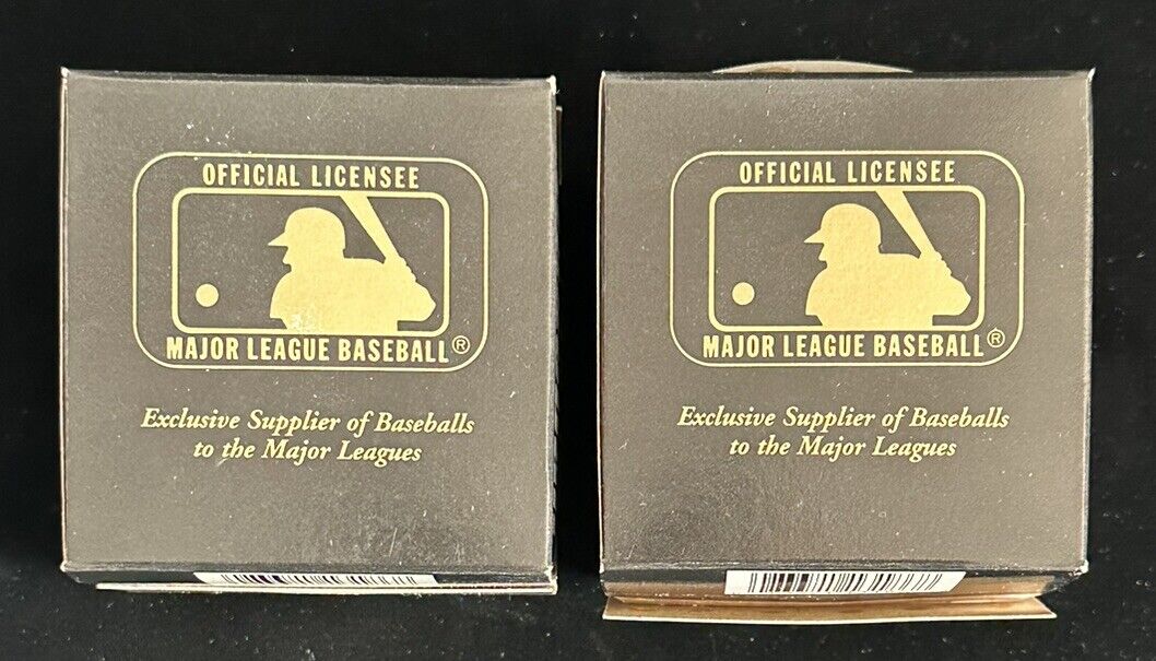 Lot of 2 Unused 1995 Cal Ripken Jr Orioles #8 2130-2131 Official AL Baseballs