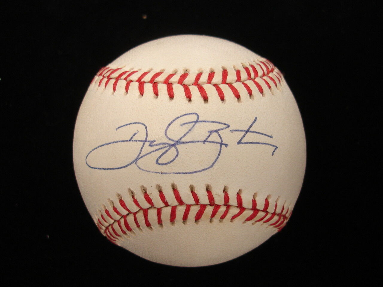 Daryl Boston Autographed NL Baseball