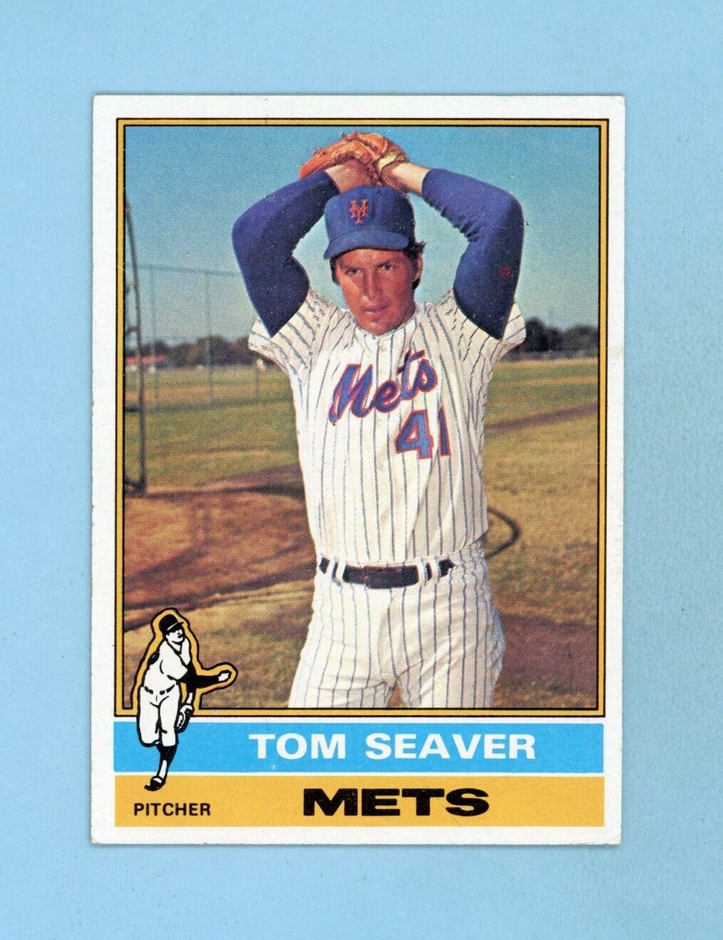 1976 Topps #600 Tom Seaver New York Mets Baseball Card EX++ - Ex/Mt