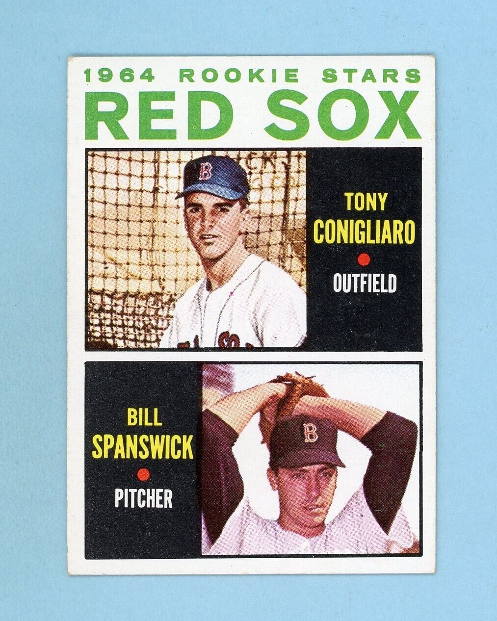 1964 Topps #287 Tony Conigliaro Boston Red Sox Rookie Baseball Card EX - EX+