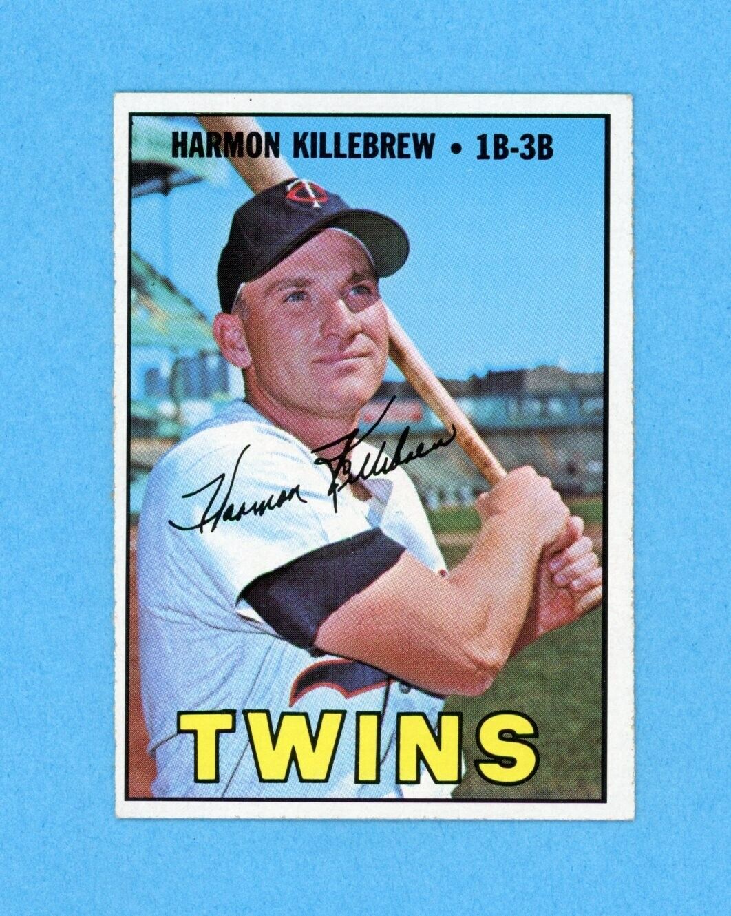 1967 Topps #460 Harmon Killebrew Minnesota Twins Baseball Card Ex/Mt