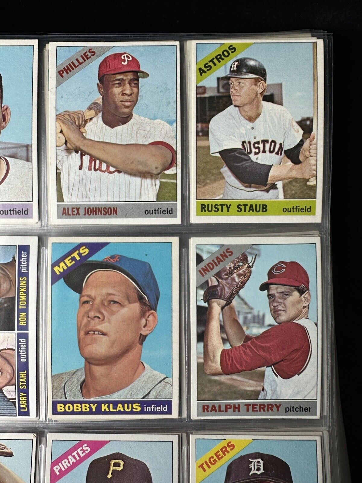 1966 Topps Baseball Starter Set / Lot of 279 Different w/ Semi-Stars   Solid EX