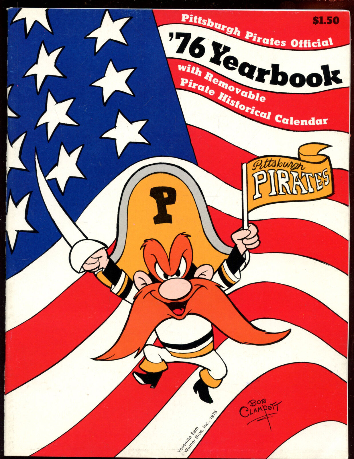 1976 Pittsburgh Pirates MLB Baseball Yearbook EXMT+