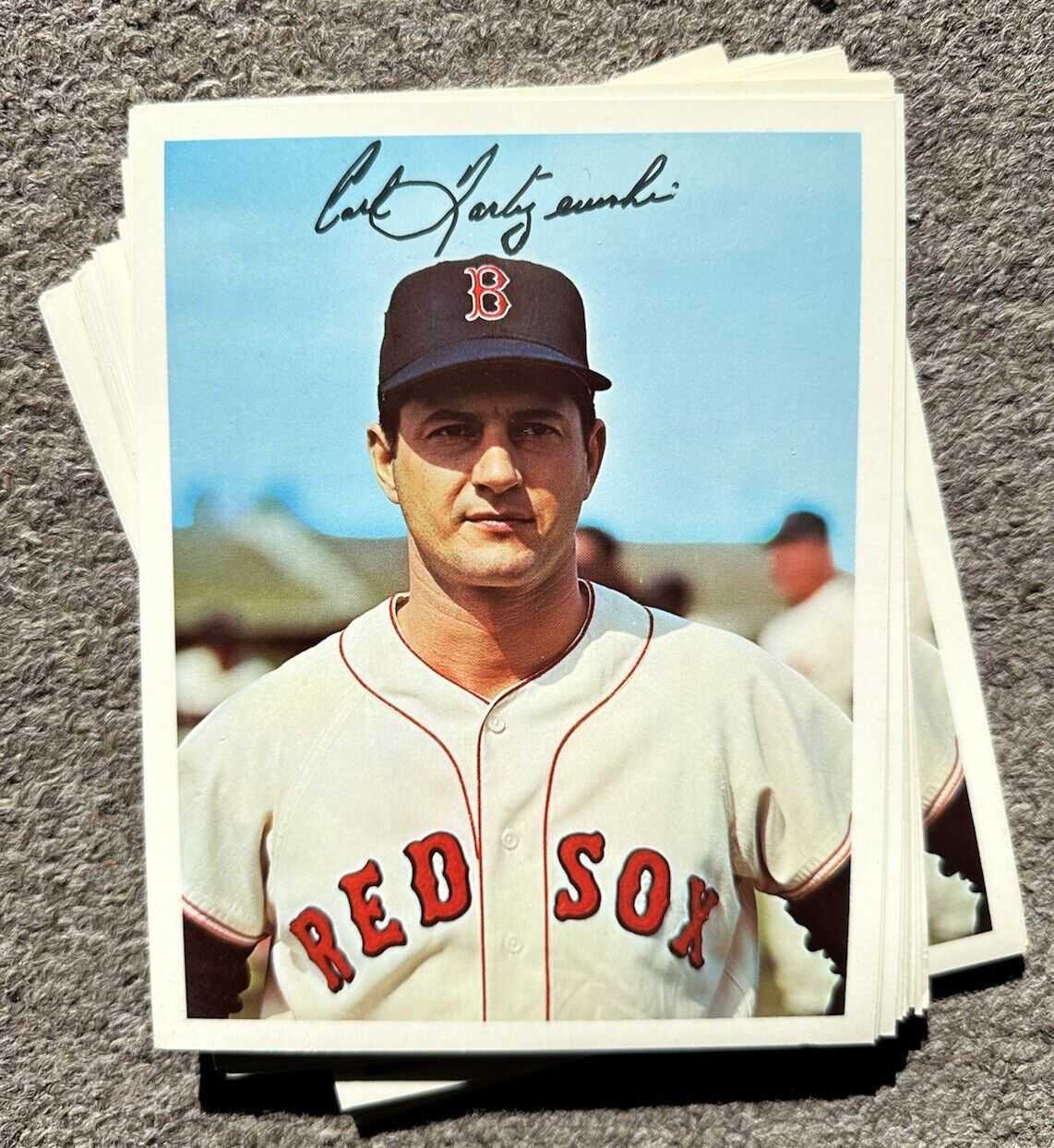 Lot of 36 1967 Dexter Press All-Stars Carl Yastrzemski Red Sox Cards - EX to NM