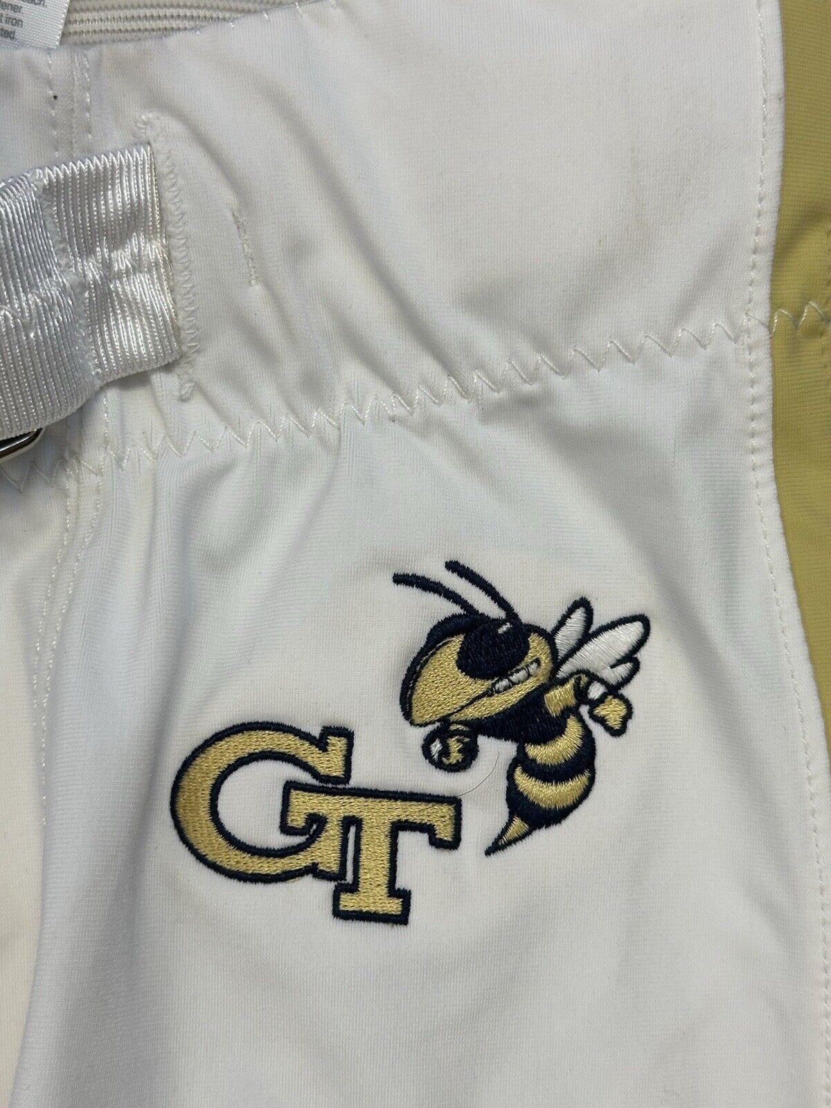 circa 2000’s Georgia Tech #83 GAME USED Russell NCAA College Football Pants