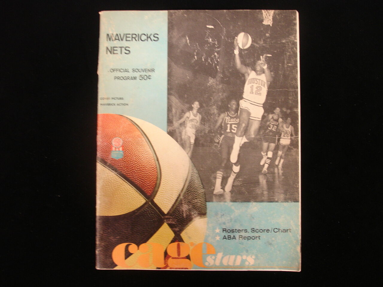 1968-69 New York Nets @ Houston Mavericks ABA Program - Unscored