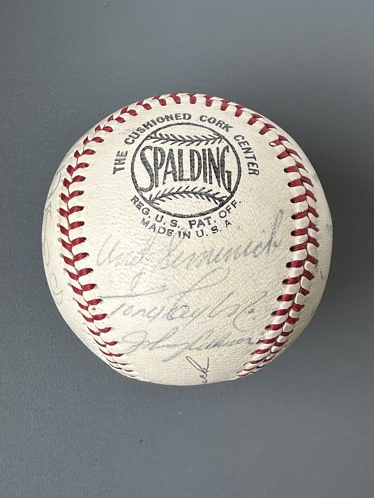 1968 Phila. Phillies TEAM SIGNED Official NL Baseball 22 sigs w/ Callison JSA