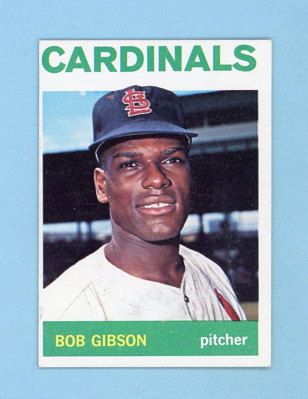 1964 Topps #460 Bob Gibson St. Louis Cardinals Baseball Card Ex/Mt o/c