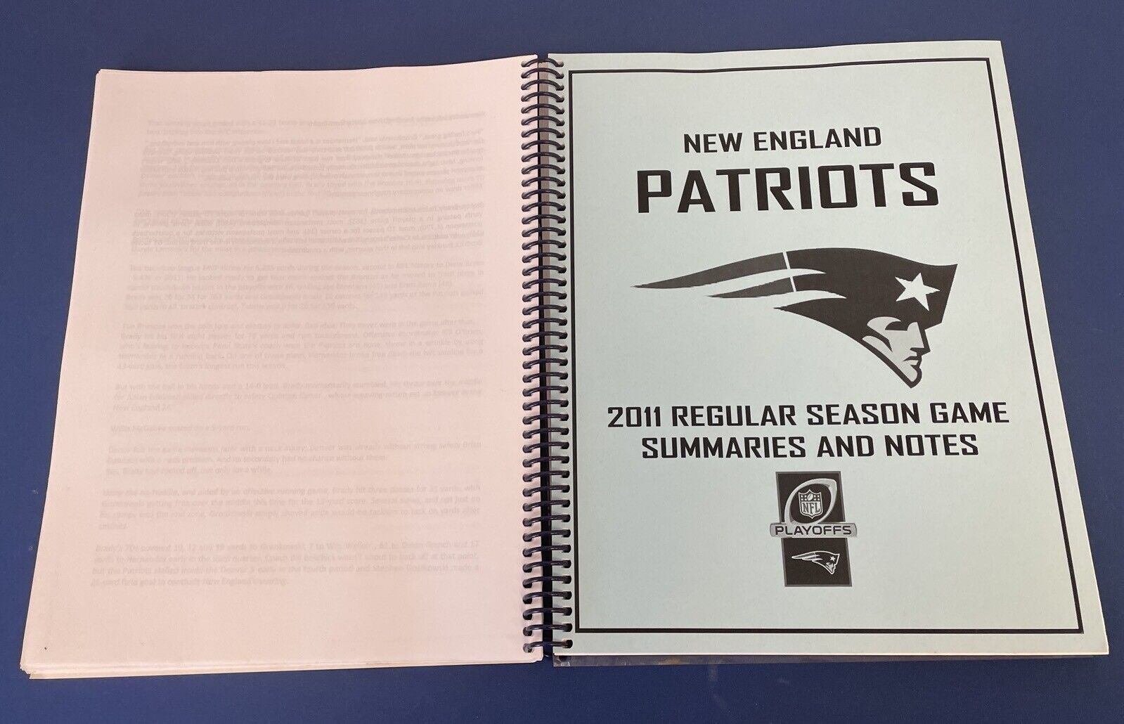 2011 New England Patriots Postseason Guide • over 350 Pages