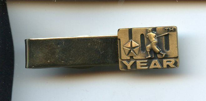 1969 Chysler MLB All Star Baseball Game Tie Bar BOXED MINT