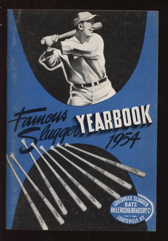 1954 Louisville Famous Sluggers Yearbook EXMT+