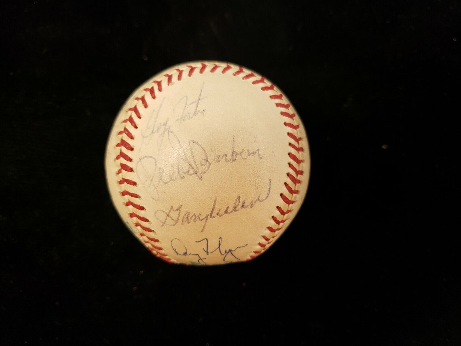 1977 Cincinnati Reds Autographed AL Baseball - 22 sigs w/ Rose Perez Anderson