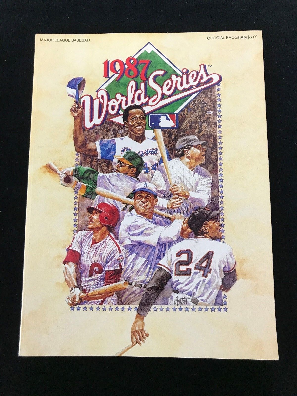 1987 World Series Program - Cardinals vs Twins - National Edition - NM