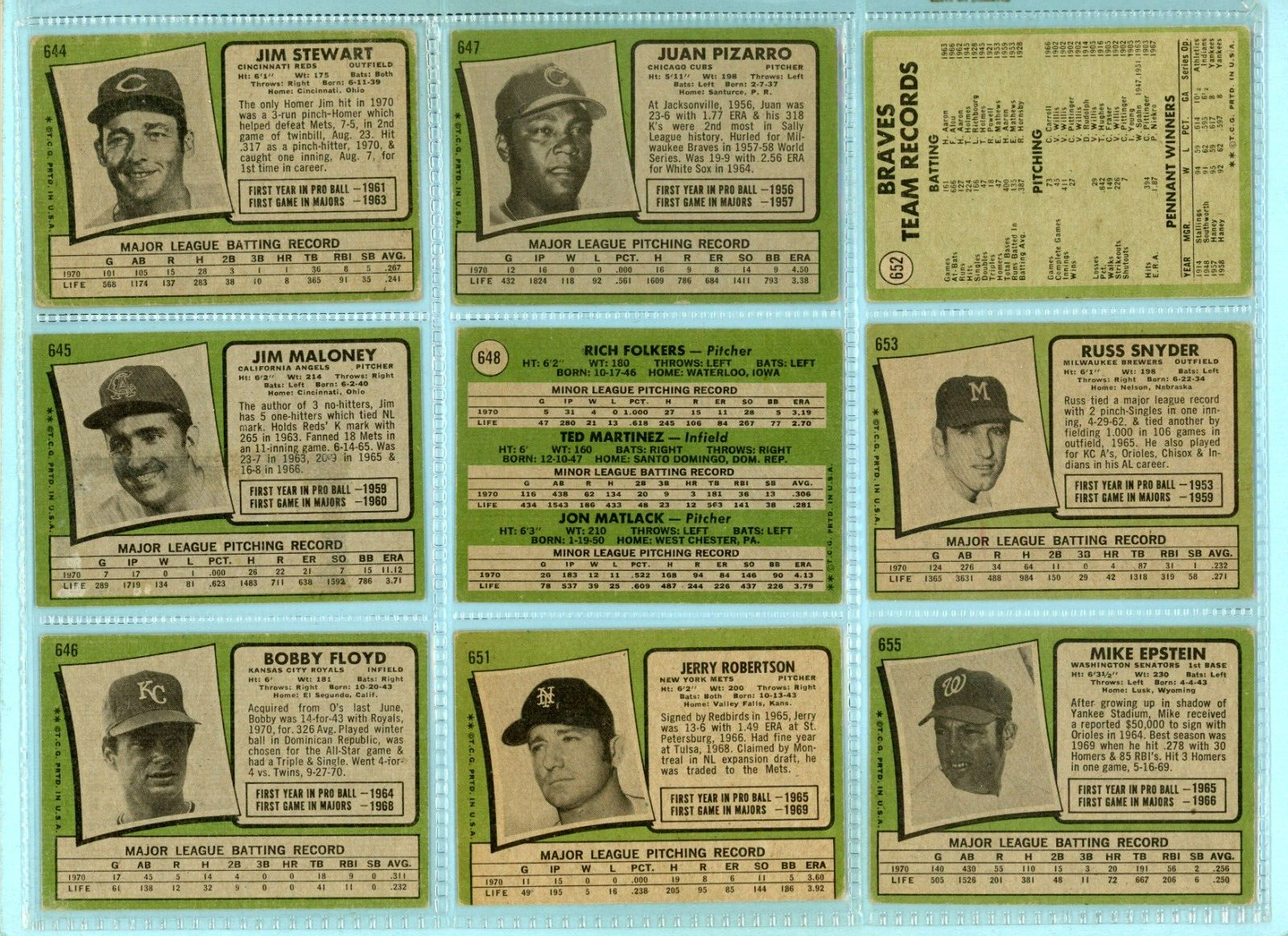 1971 Topps Starter Set Lot of 97 Different High Number Baseball Cards Low Grade