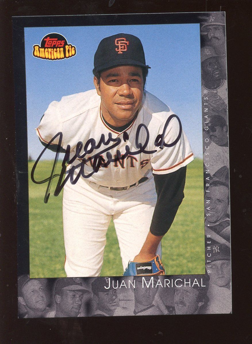 2001 Topps American Pie Autographed Card Juan Marichal NM/MT