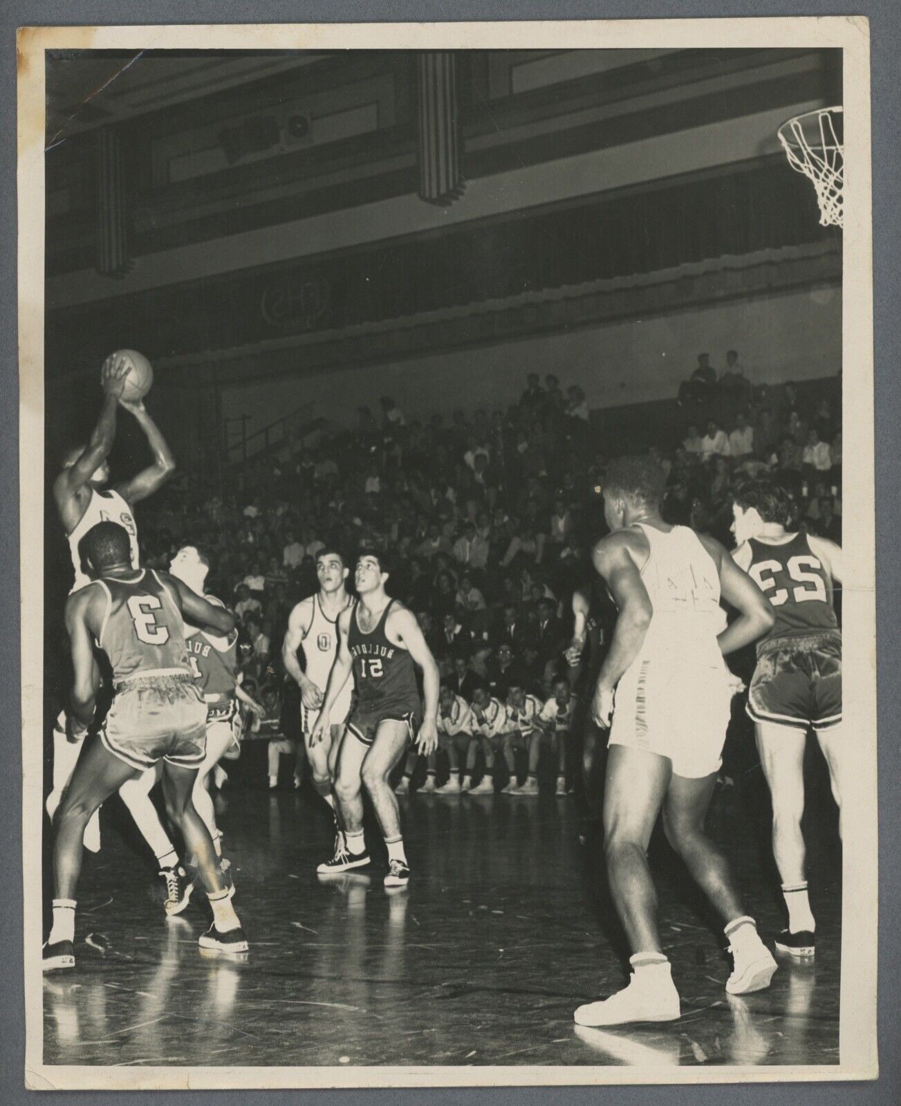 Lot of 10 Press Wire Photos • Willie Somerset (ABA) • Duquesne Univ + HS Photos